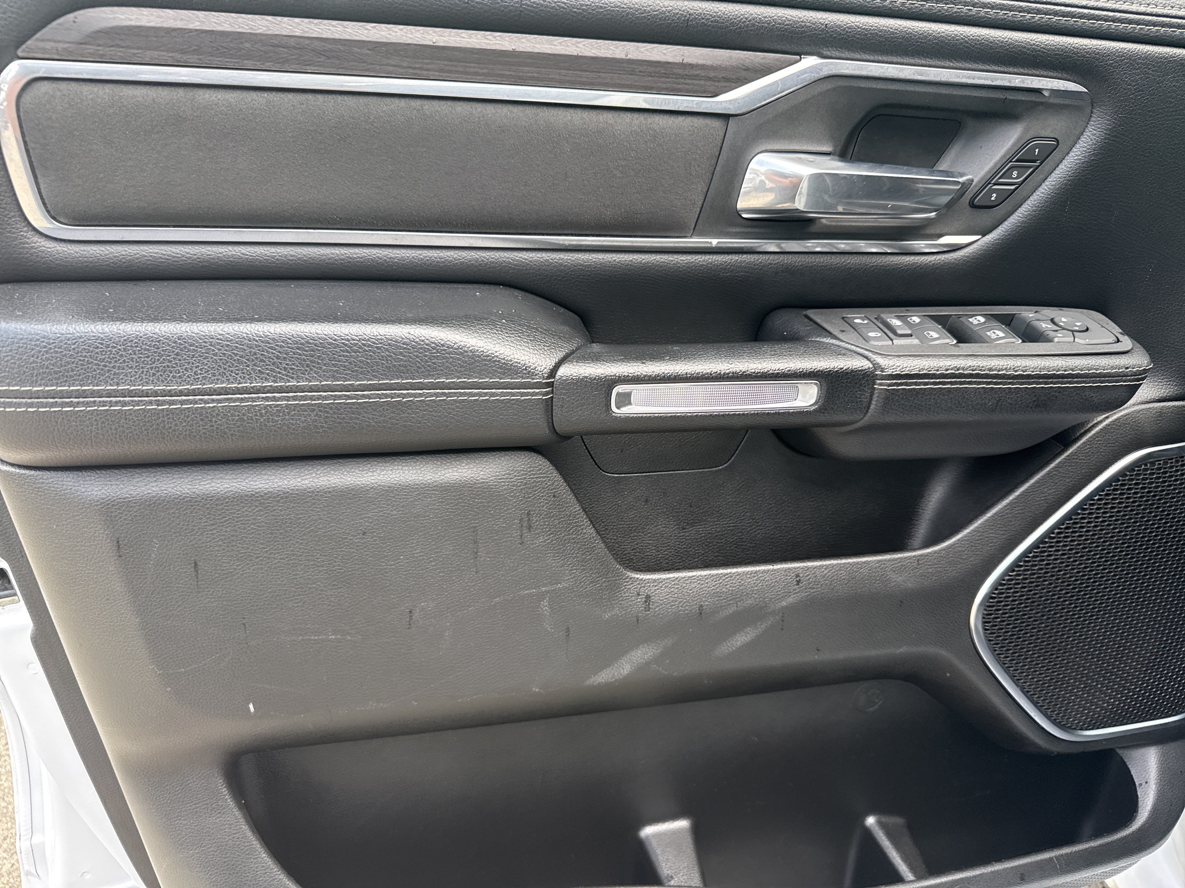 Used 2025 Bright White Clearcoat Ram Laramie image 10