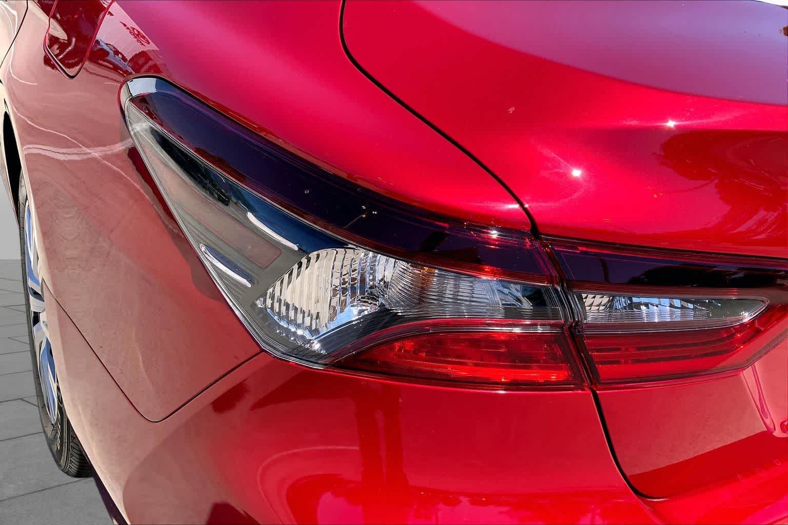 Used 2023 Supersonic Red Toyota Hybrid LE image 27