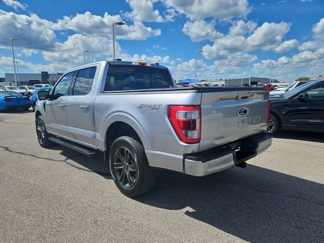 Certified Used 2022 Silver Metallic Ford Lariat image 3