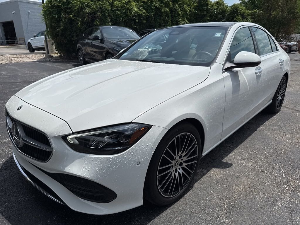 Used 2023 White Mercedes-Benz C 300 image 1