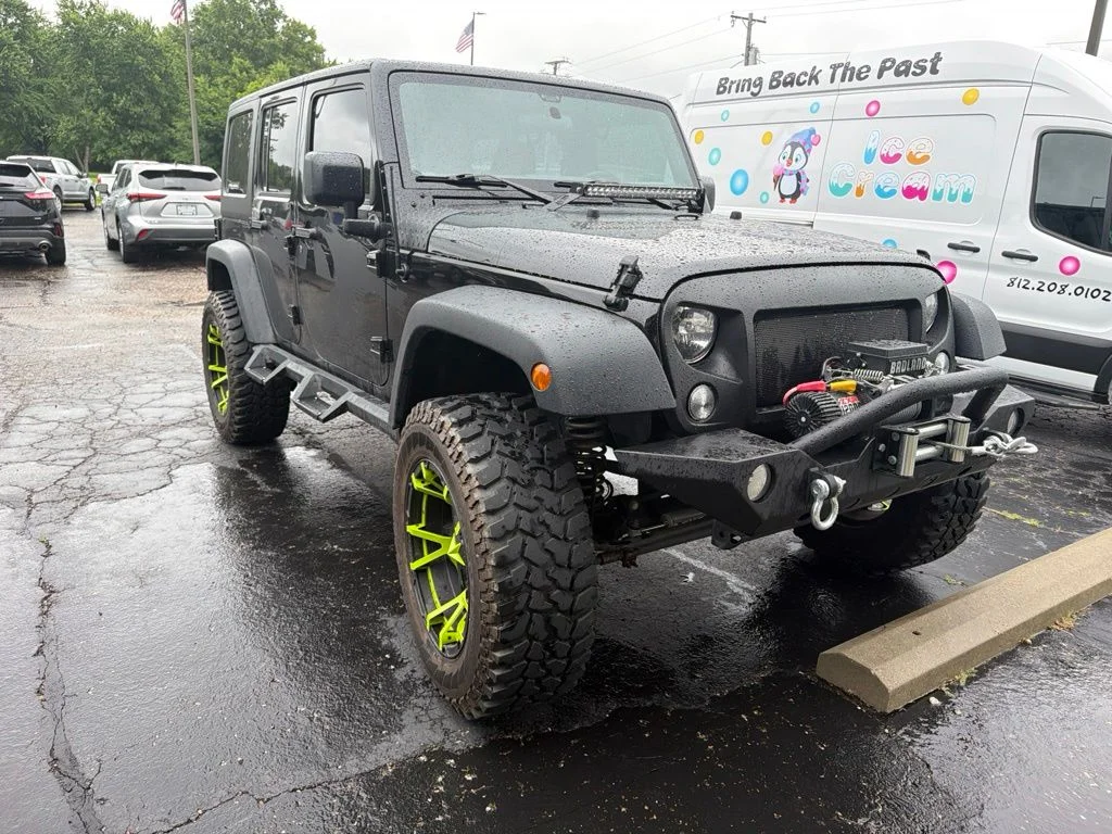Used 2017 Black Jeep Unlimited Sport image 7