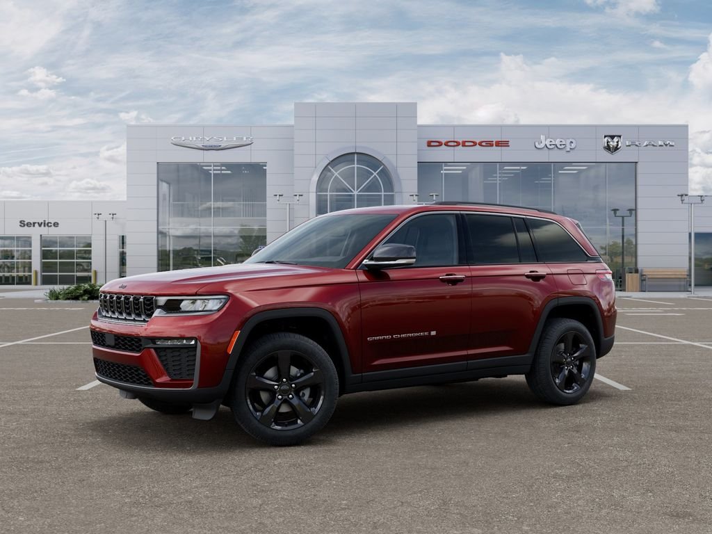 New 2026 Velvet Red Pearl-Coat Exterior Paint Jeep Limited image 2