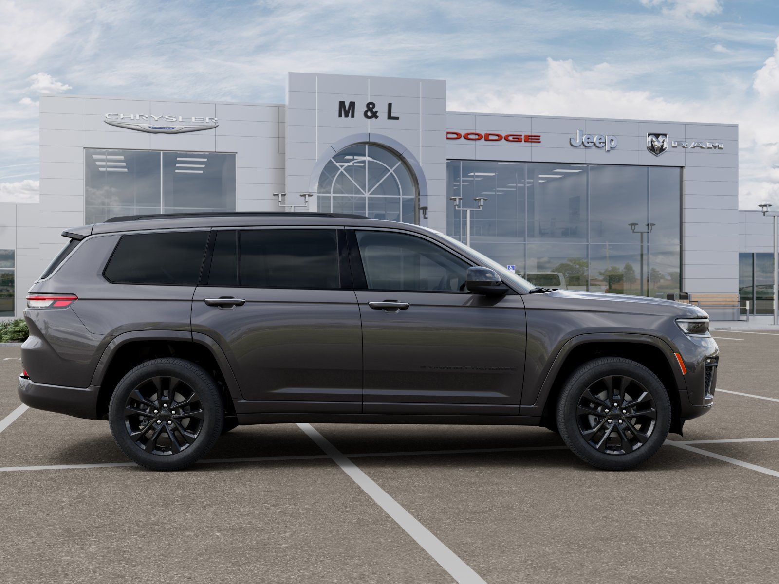 New 2026 Baltic Gray Metallic Clear-Coat Exterior Paint Jeep Limited image 47