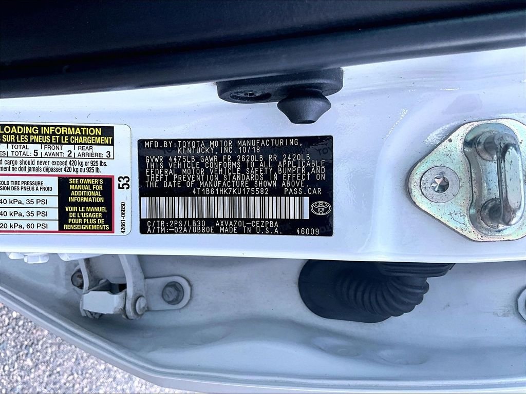 Certified Used 2019 Beige Toyota XSE image 9