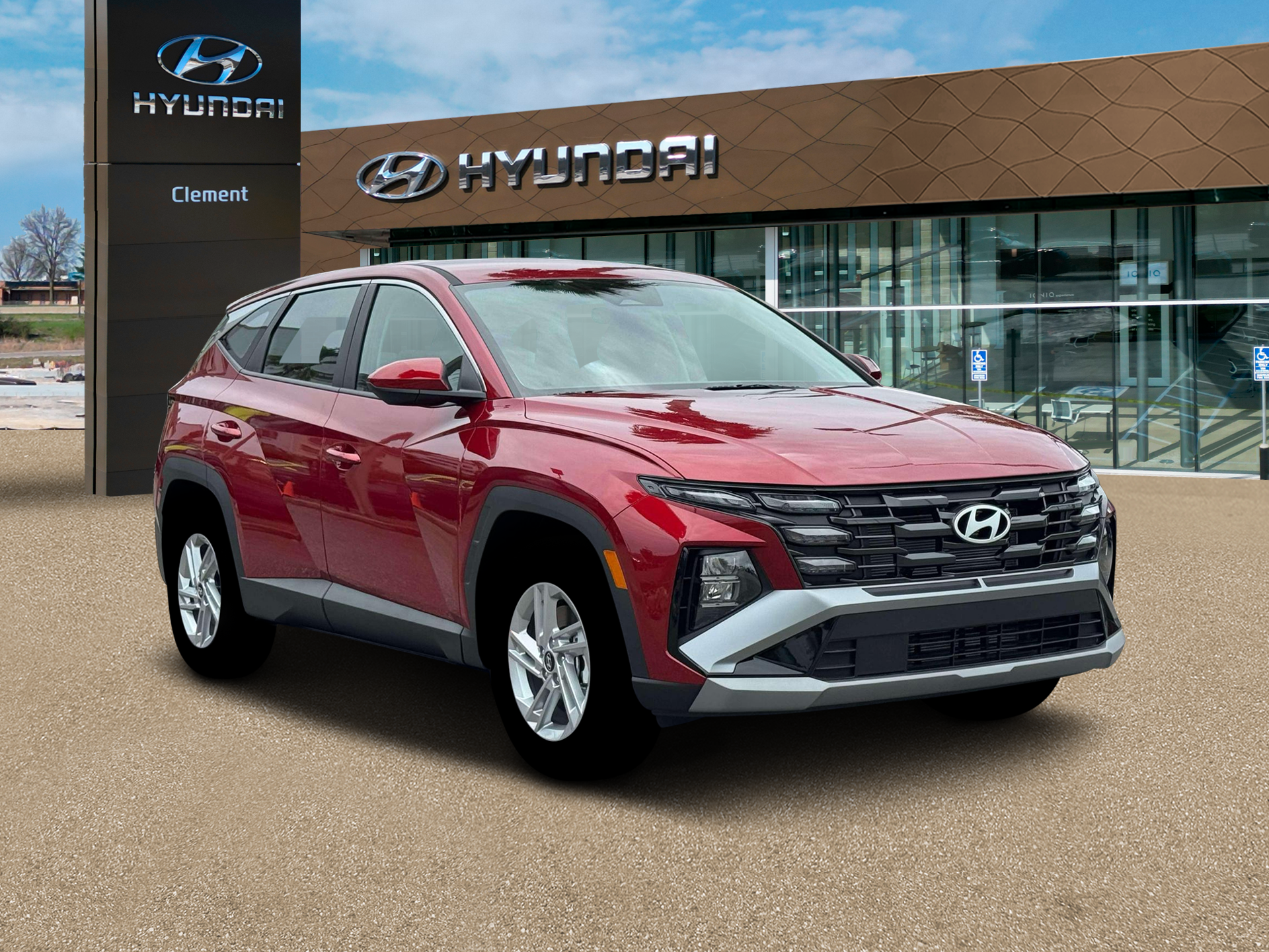 New 2026 Red Hyundai SE AWD image 11