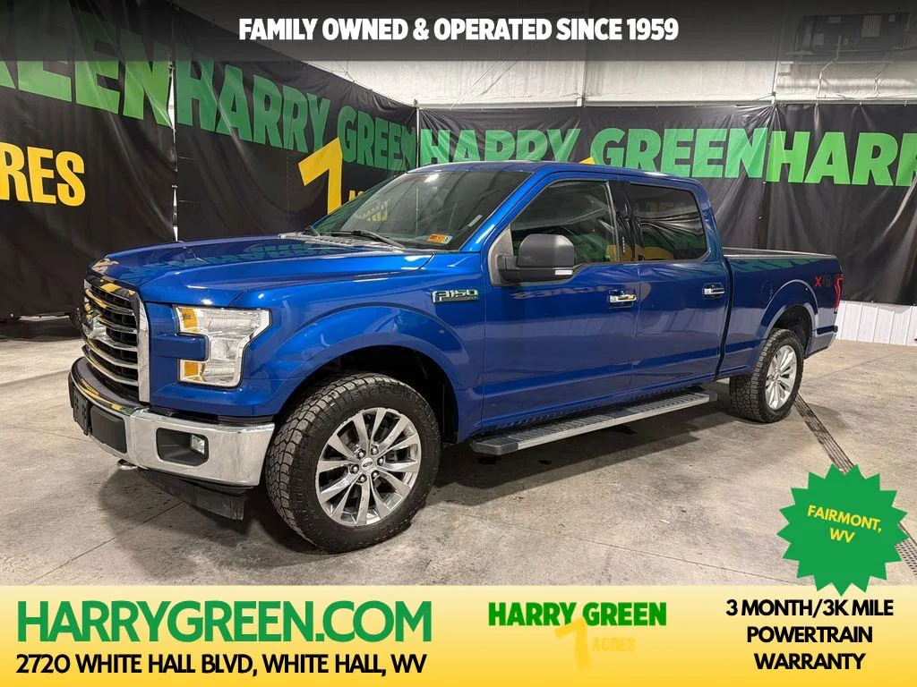 Used 2017 LIGHTNING BLUE Ford XLT image 1