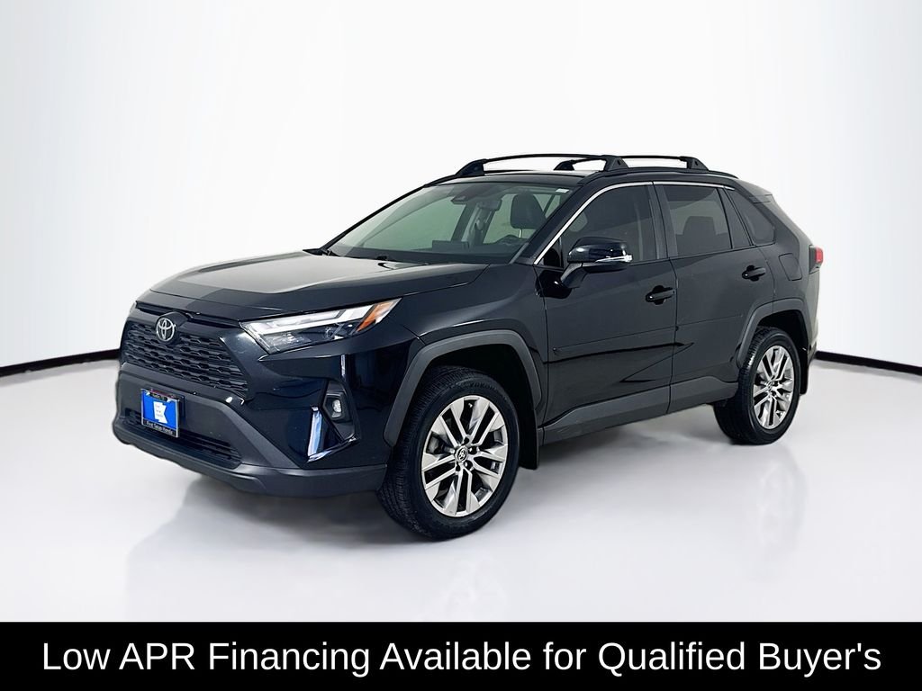 Used 2022 Midnight Black Metallic Toyota XLE Premium image 3