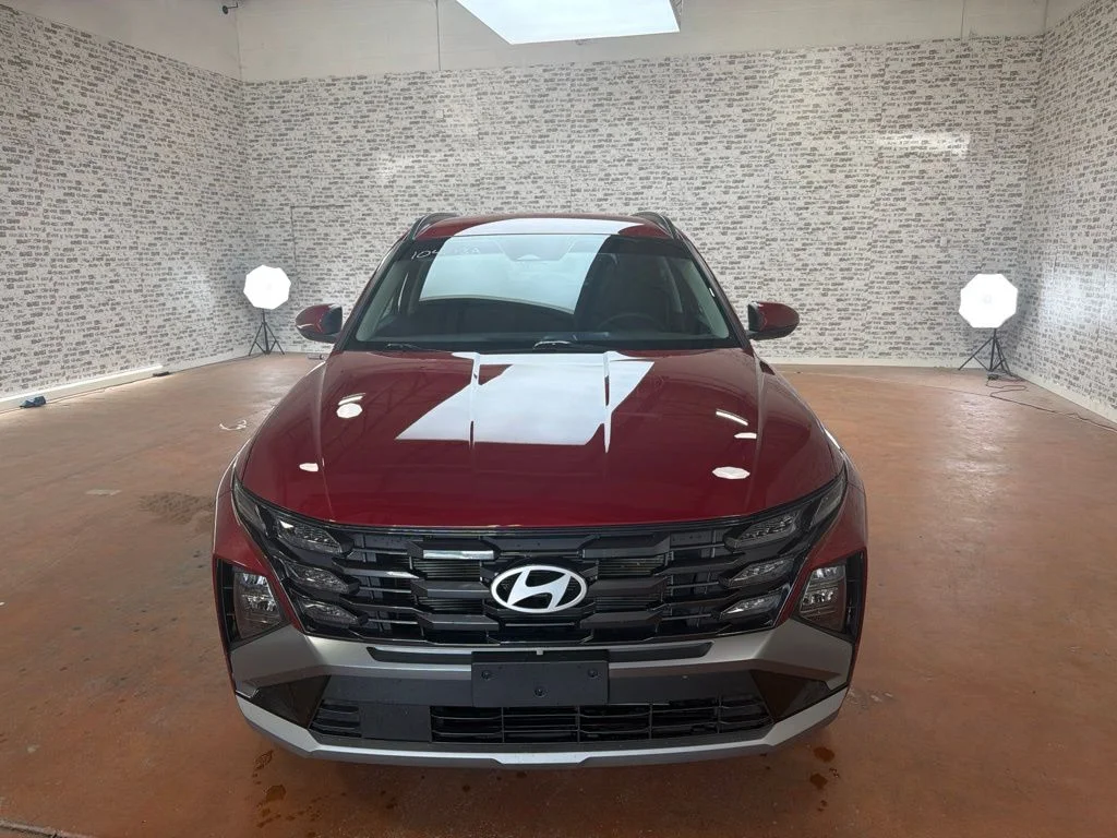 Used 2025 Ultimate Red Hyundai SEL image 2
