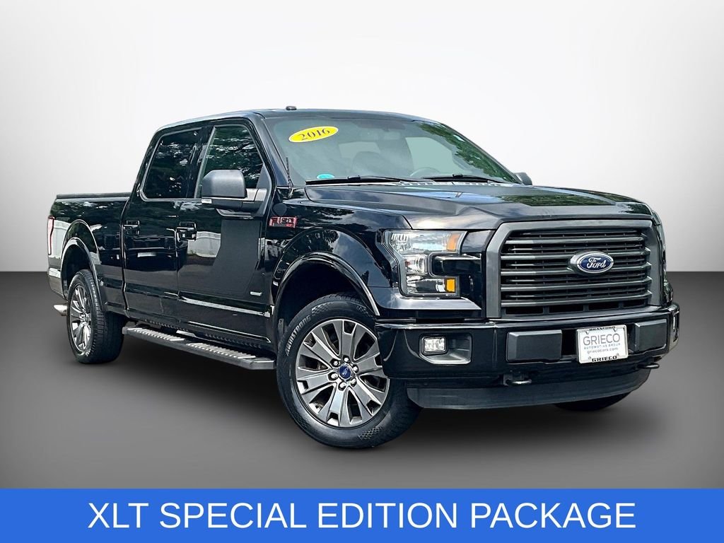 Used 2016 Black Ford XLT image 1