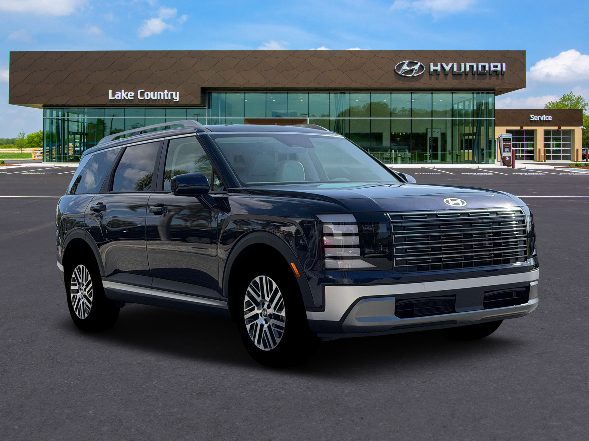New 2026 Blue Hyundai SEL AWD image 11