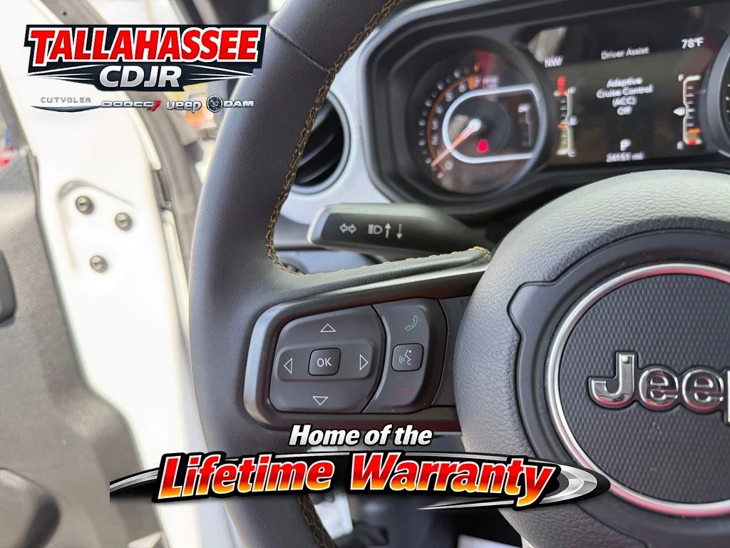 Used 2025 Bright White Clearcoat Jeep Willys image 17