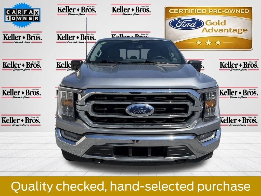 Certified Used 2023 Silver Metallic Ford XLT image 2