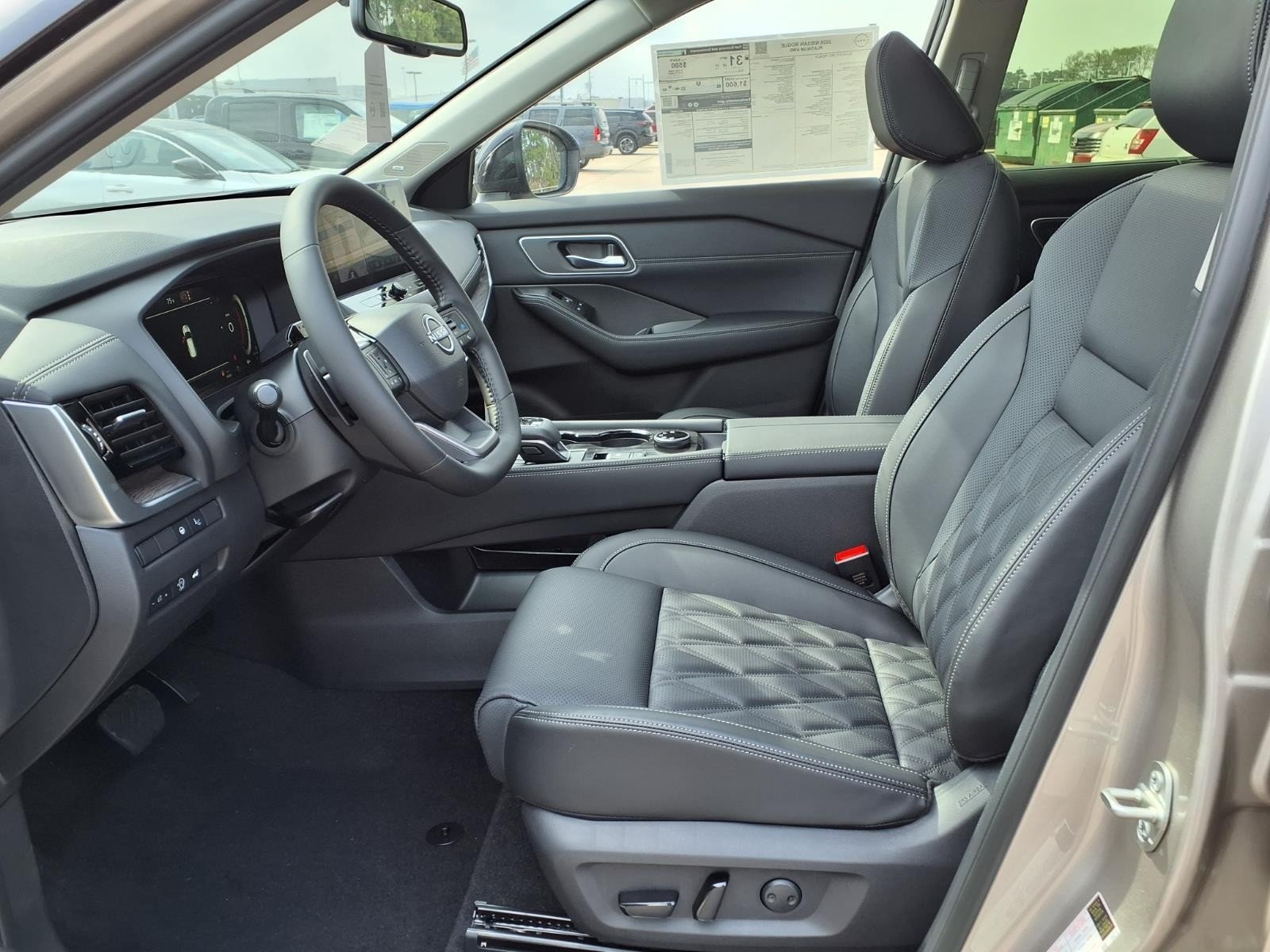 2026 Nissan Rogue Platinum Silver at Robbins Nissan