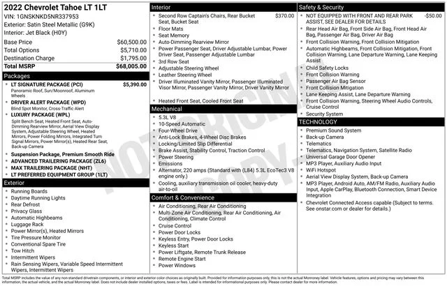 Used 2022 Gray Chevrolet LT image 5