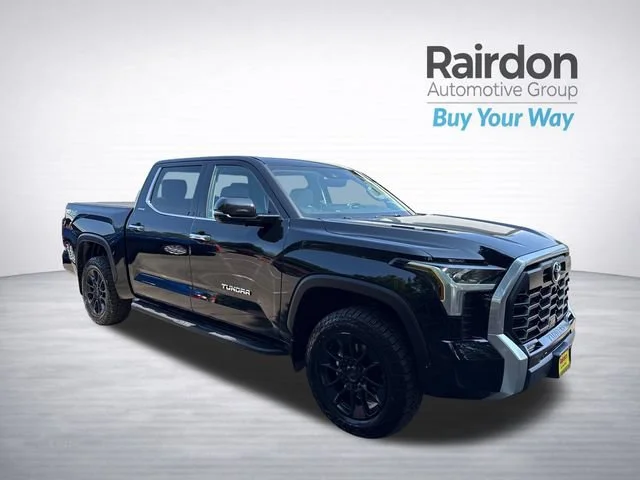 Used 2022 Midnight Black Metallic Toyota Limited image 1