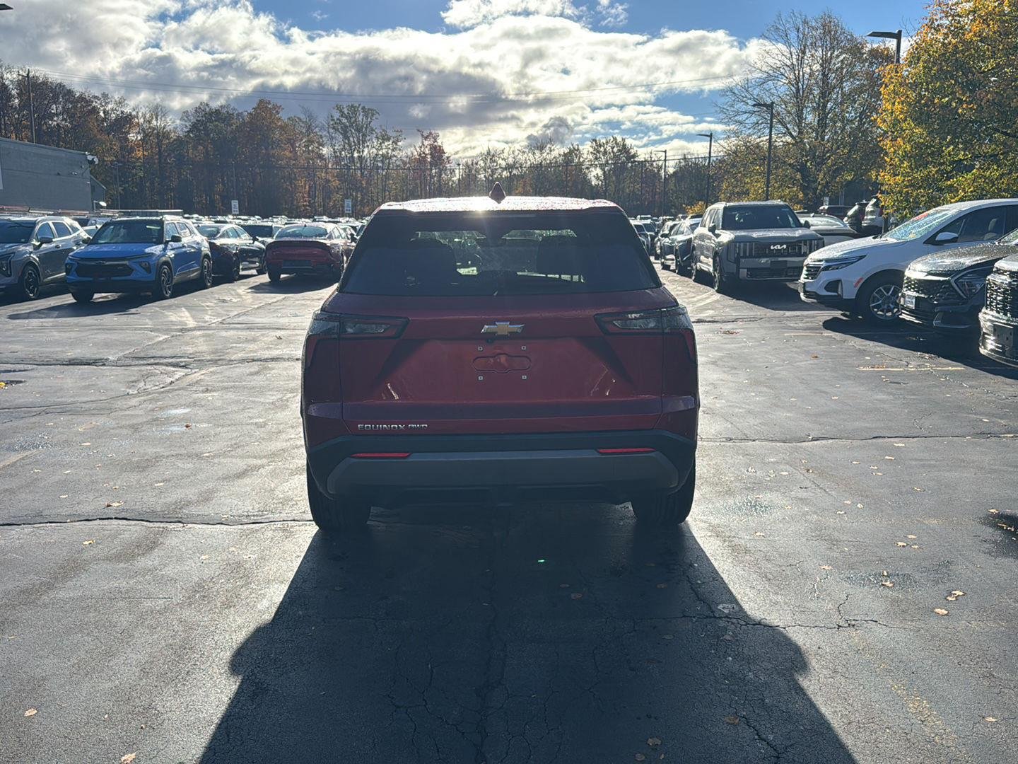 Used 2025 Radiant Red Tintcoat Chevrolet AWD LT image 8