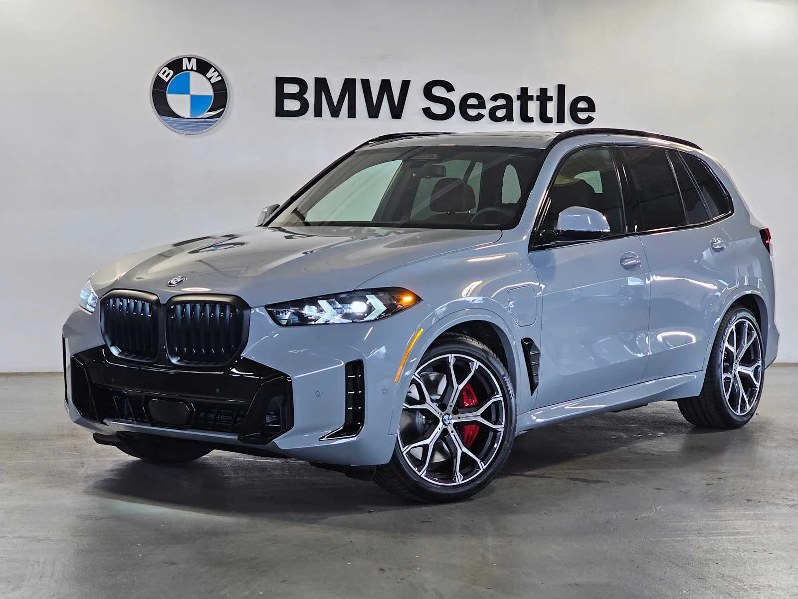 New 2026 Brooklyn Grey Metallic BMW xDrive50e image 1
