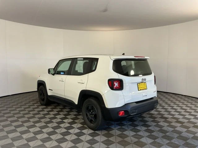 Used 2018 Alpine White Jeep Sport image 7