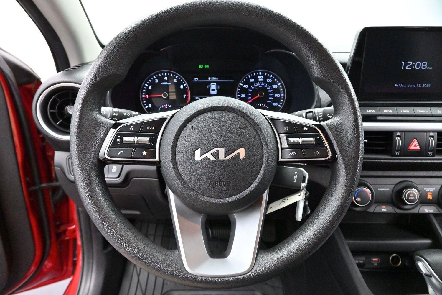 Used 2022 Currant Red Kia LXS image 14