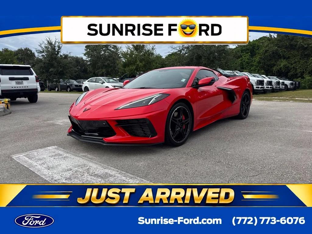 Used 2020 Torch Red Chevrolet Stingray image 1