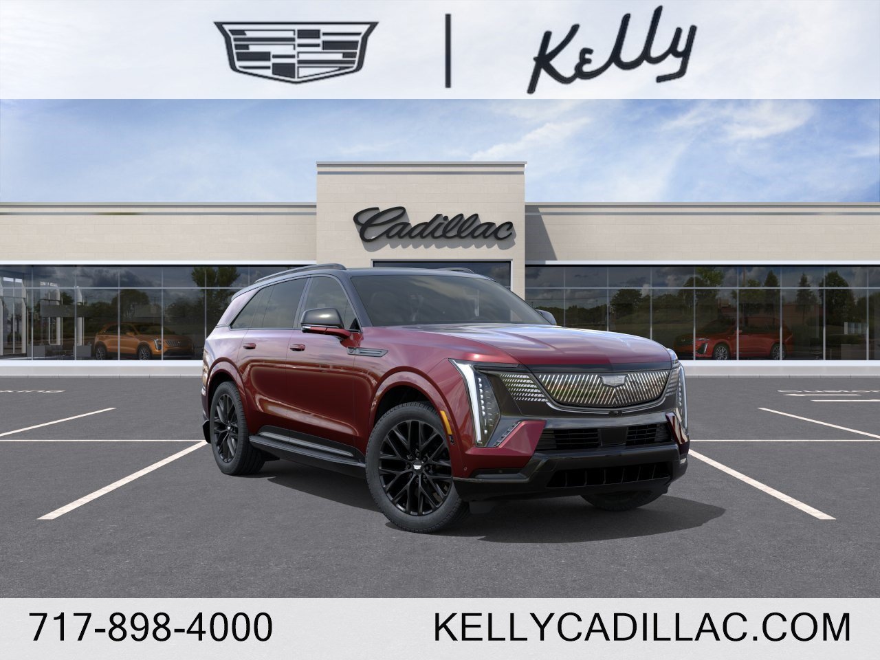 Red 2026 Cadillac Escalade IQ SUV / Crossover All-Wheel Drive Automatic