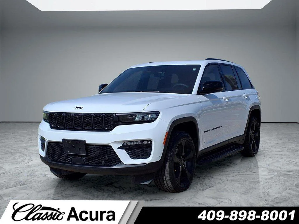 Used 2025 Bright White Clearcoat Jeep Limited 4x2 image 2