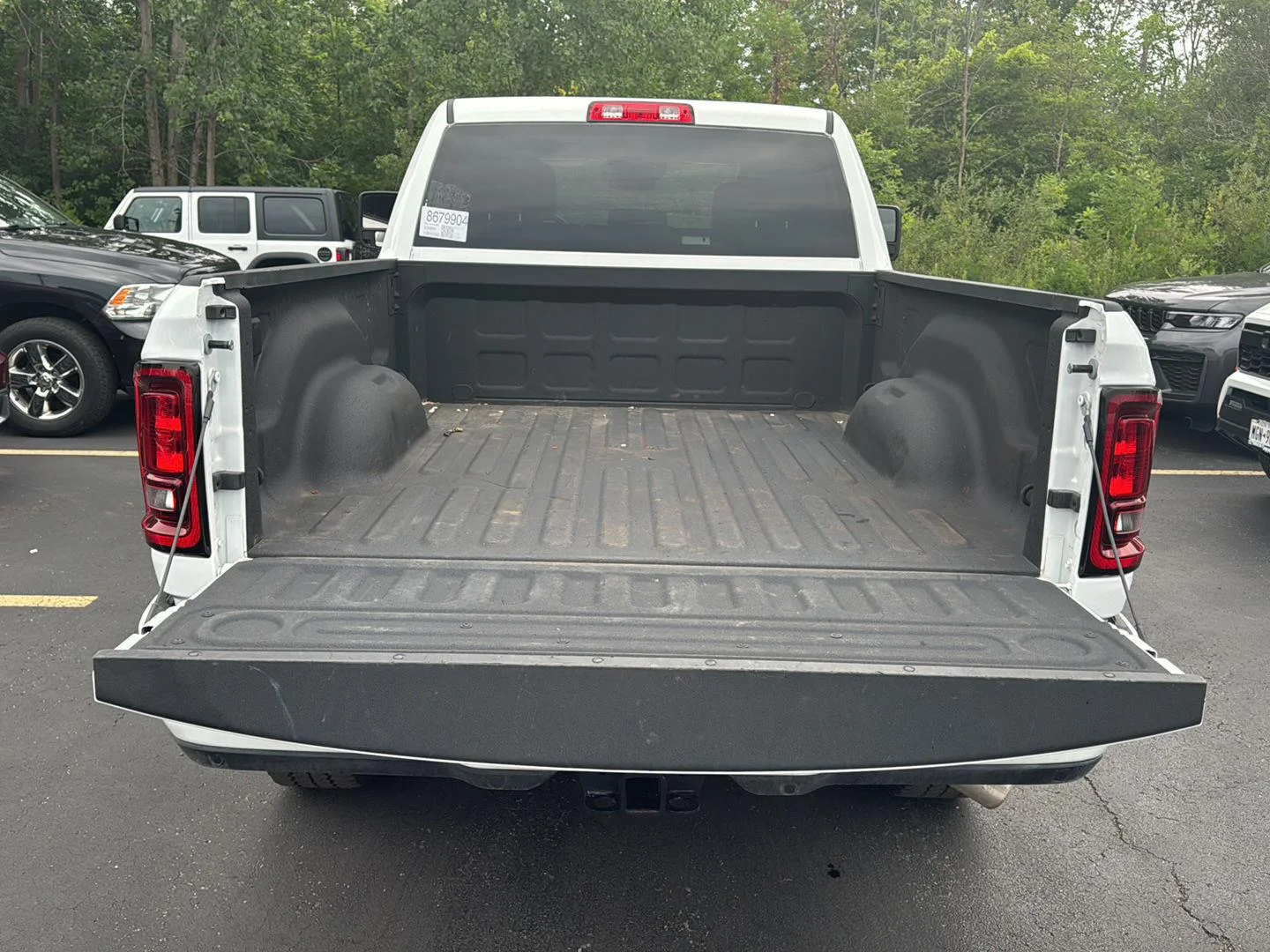 Used 2025 Bright White Clearcoat Ram Big Horn image 12