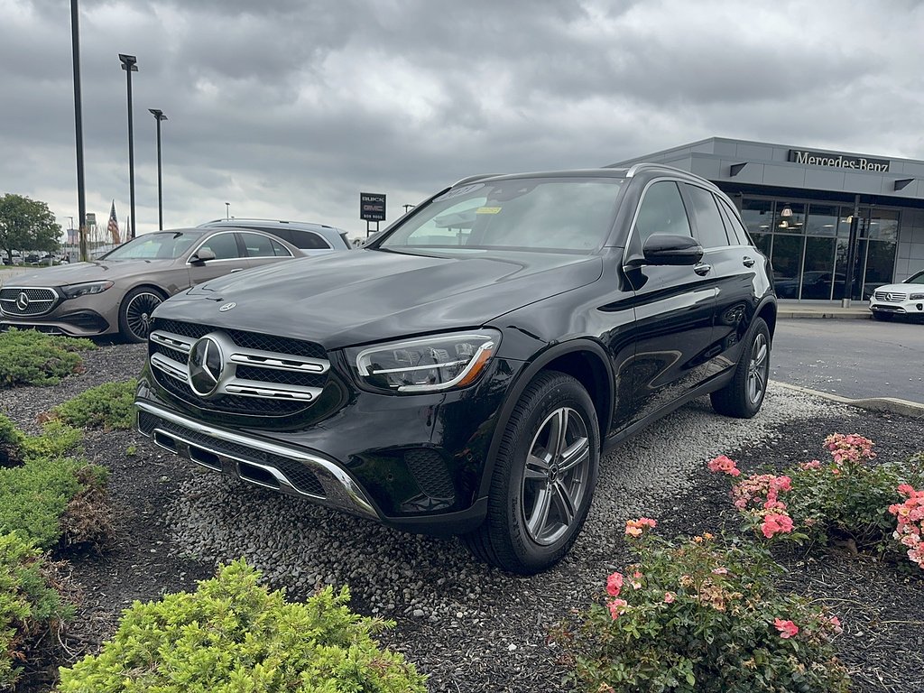 Used 2021 Black Mercedes-Benz GLC 300 4MATIC® image 1