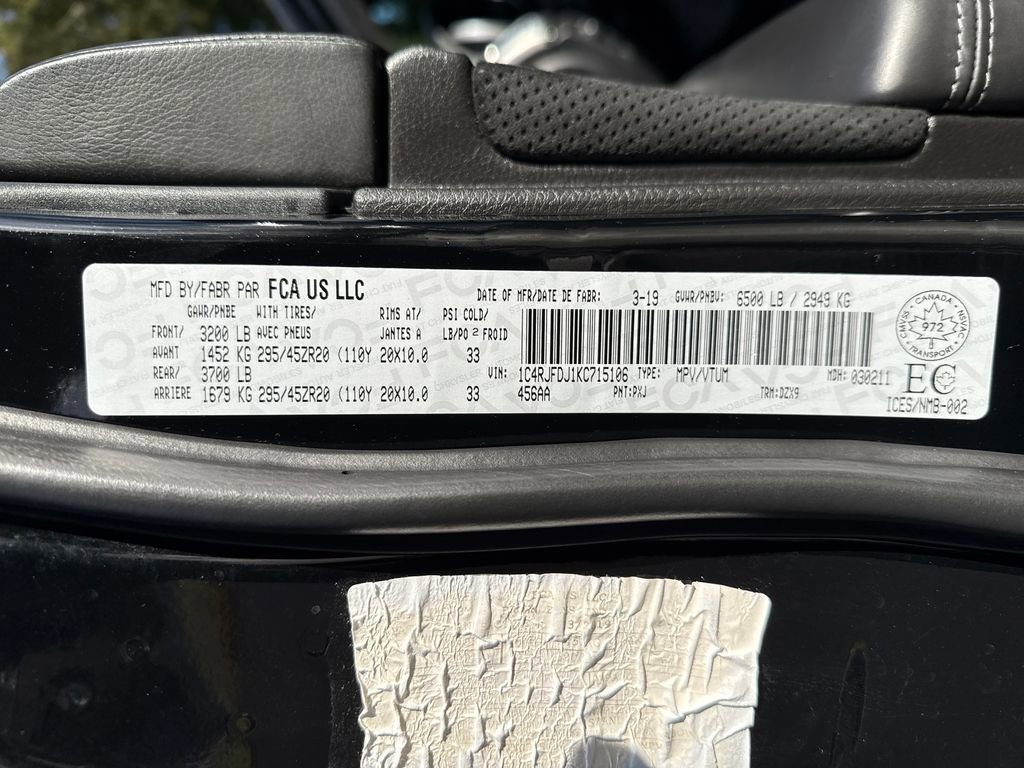 2019 Jeep Grand Cherokee SRT - Photo 17