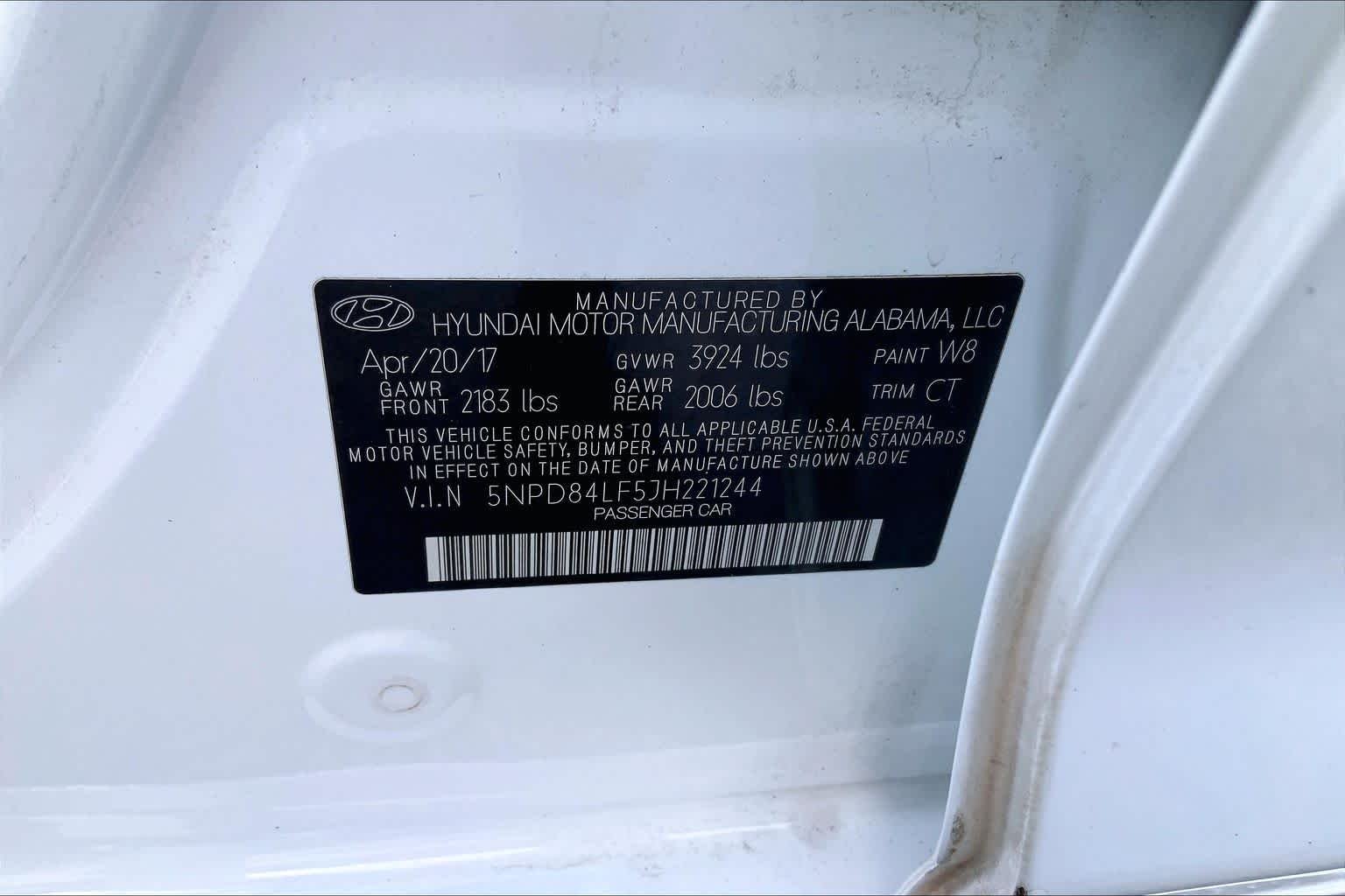 Used 2018 Quartz White Pearl Hyundai SEL image 29