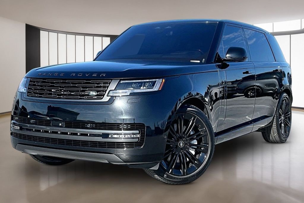 Certified Used 2023 Santorini Black Metallic Land Rover SE image 1