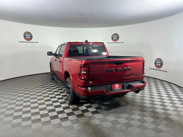 New 2026 Molten Red Pearl-Coat Exterior Paint RAM Big Horn image 21