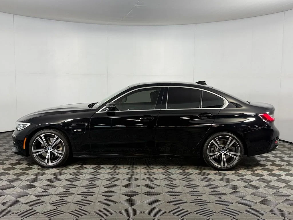 Certified Used 2022 Black BMW 330e iPerformance image 9