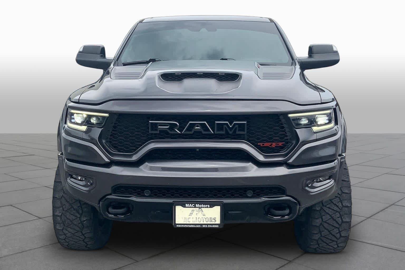 Used 2022 Granite Crystal Clearcoat Metallic Ram TRX image 4