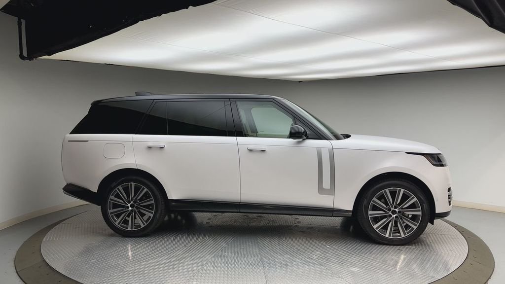New 2026 Icy White Satin Land Rover Autobiography image 9