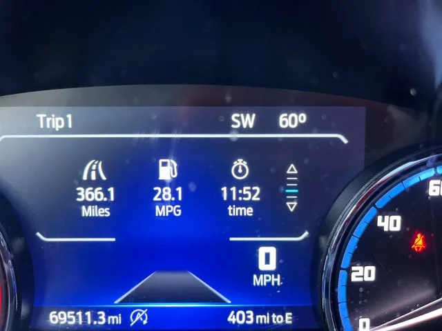 Used 2023 Blue Ford Outer Banks image 11