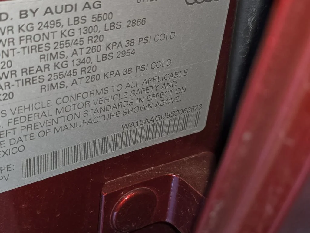 Used 2025 Red Audi 2.0T Premium Plus image 36