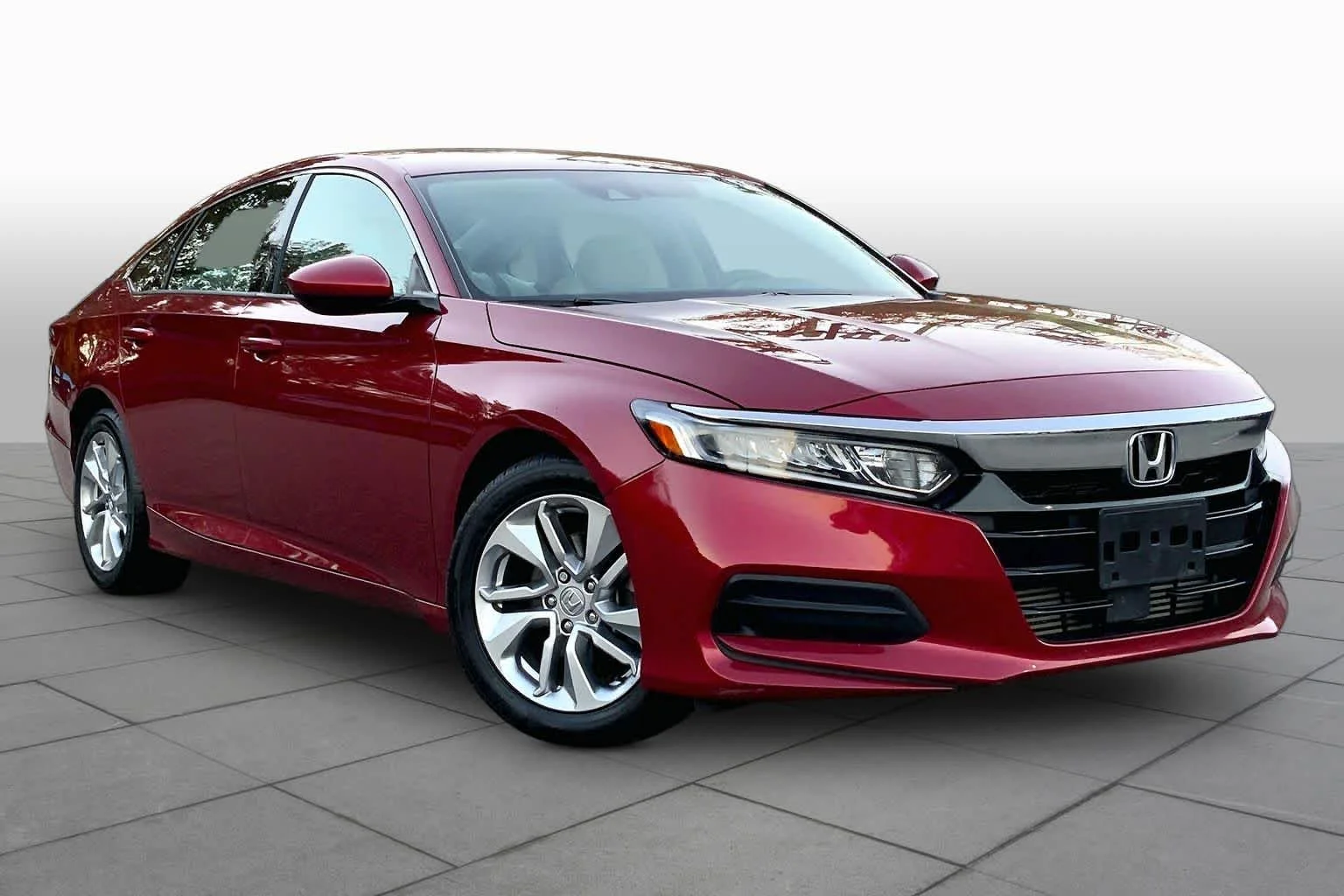 Certified Used 2019 Radiant Red Metallic Honda LX 1.5T image 3