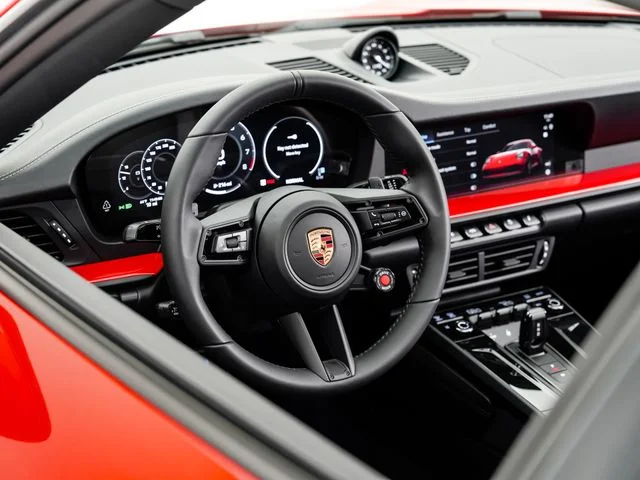New 2026 Guards Red Porsche Carrera S image 9