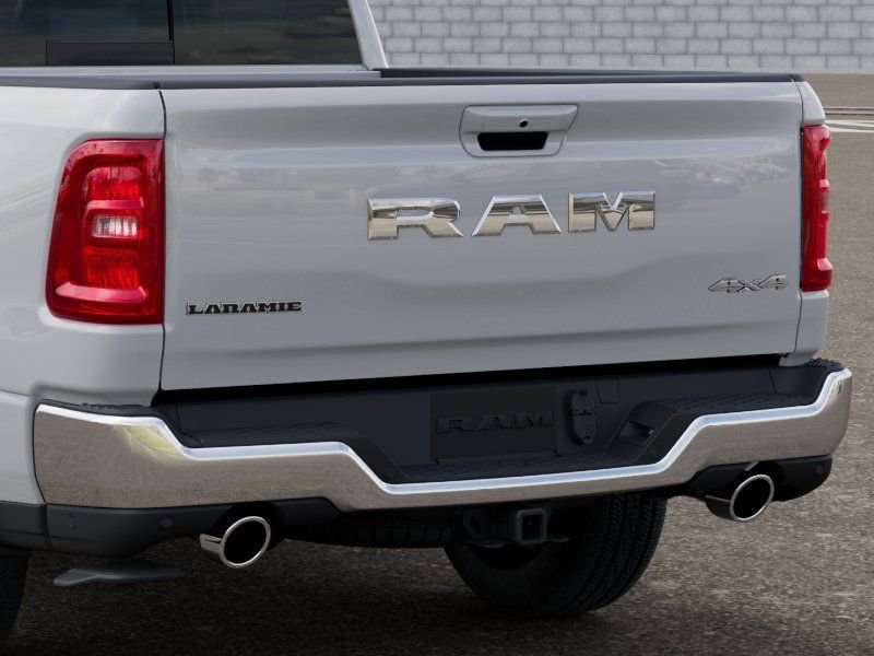 New 2026 Bright White Clear-Coat Exterior Paint RAM Laramie image 13