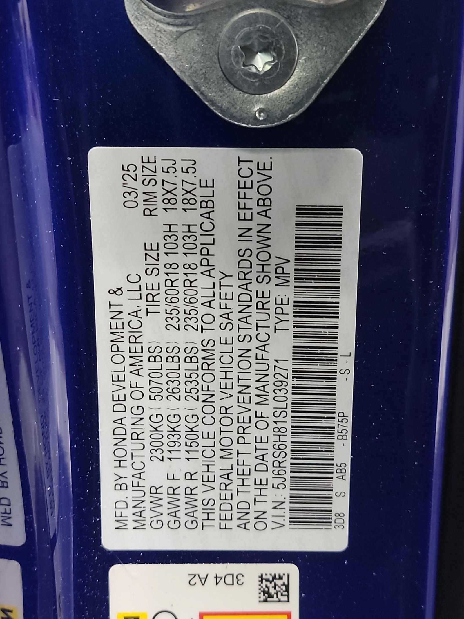 Certified Used 2025 Still Night Pearl Honda HYBRID AWD SPORT-L image 63