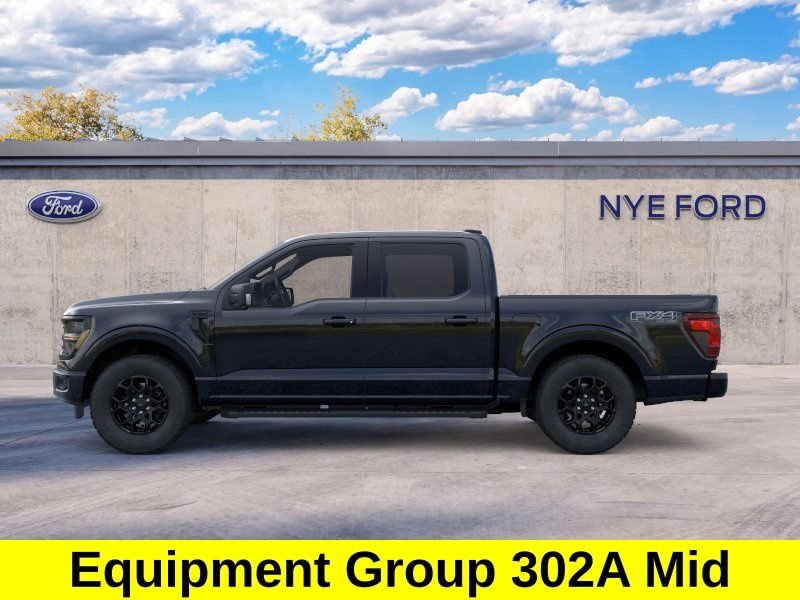 New 2026 Agate Black Metallic Ford XLT image 4