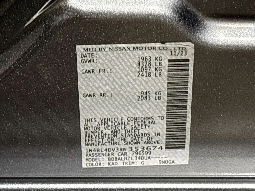 Used 2024 Gray Nissan 2.5 SV image 24