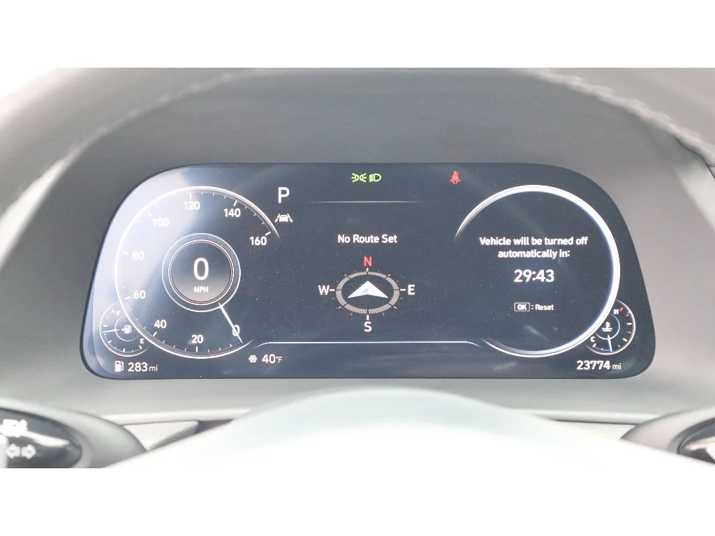 Used 2023 Serenity White Hyundai Limited image 17