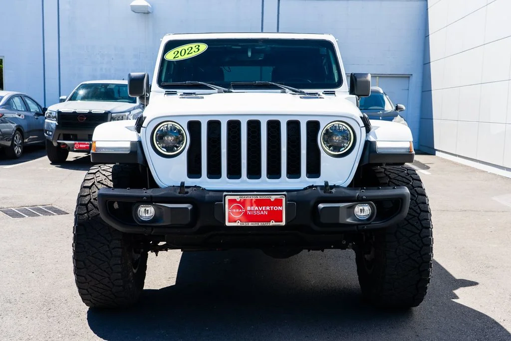 Used 2023 White Jeep Rubicon 4xe image 2