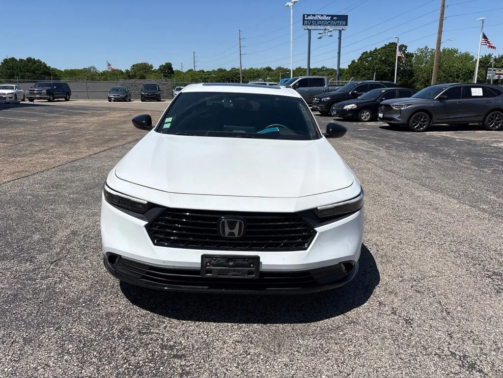 Certified 2023 Honda Accord Hybrid Sport-L with VIN 1HGCY2F73PA032887 for sale in Kansas City