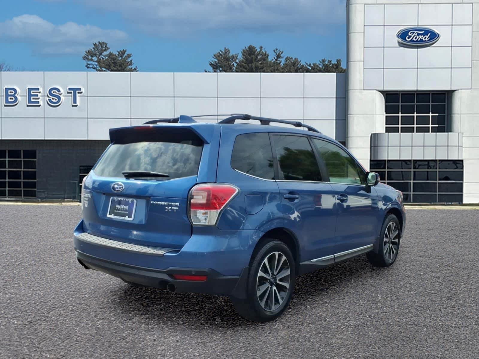 Used 2017 Quartz Blue Pearl Subaru Touring image 8