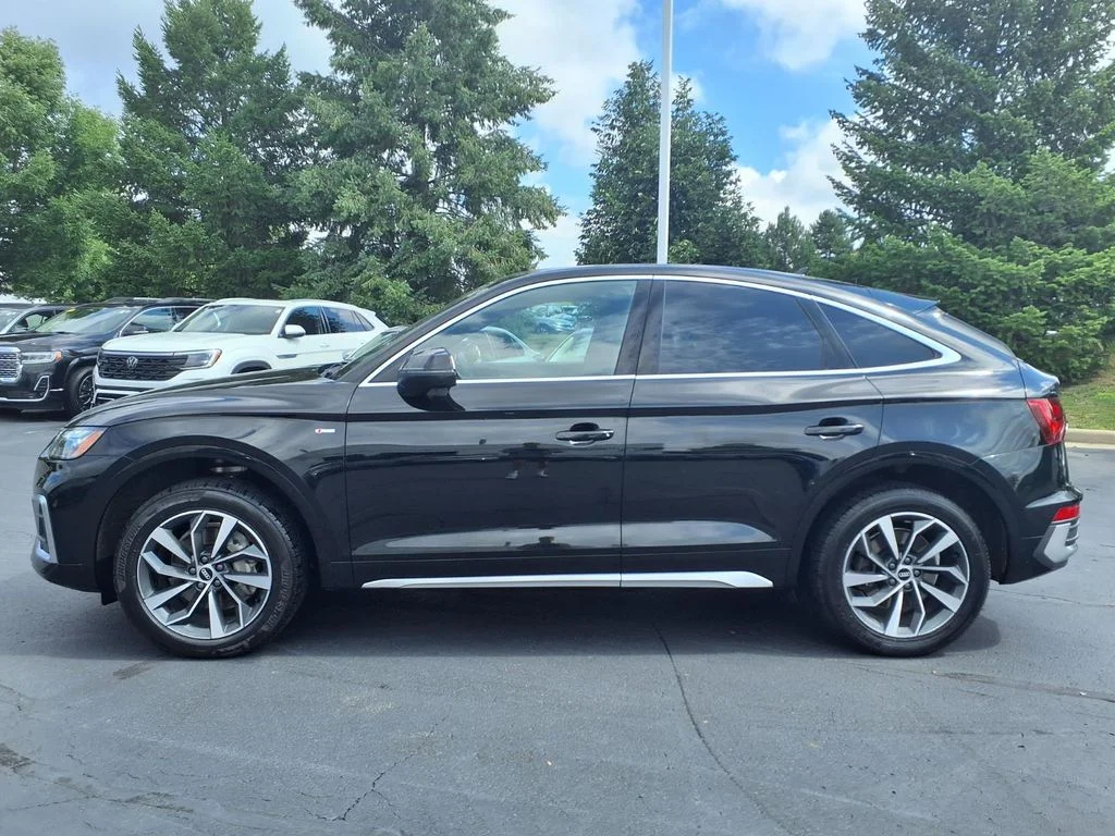 Used 2022 Black Audi 45 S line Premium image 3