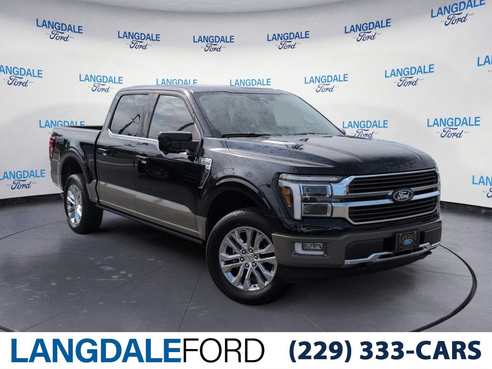 New 2026 Antimatter Blue Metallic Ford King Ranch image 1
