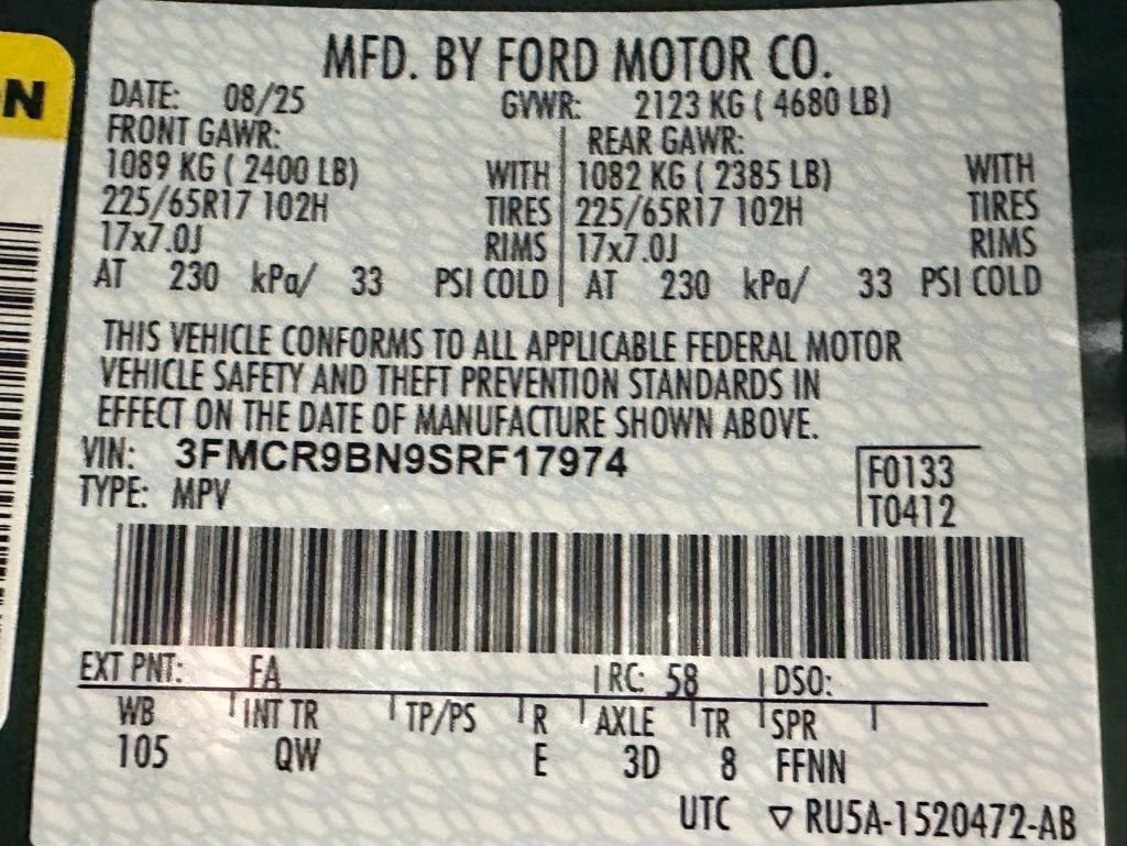 2025 Ford Bronco Sport Big Bend - Photo 6